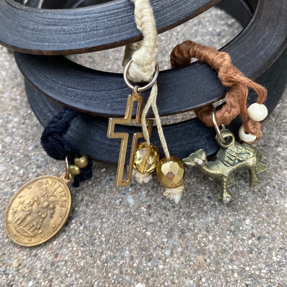 3 Wooden Gypsy spirt bangles custom made pieces - Picture 7 of 8